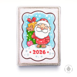 Тортик Дед мороз с мешком подарков (600 гр)