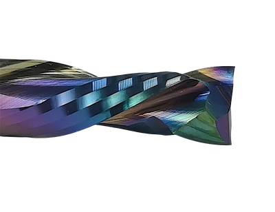 Фреза чистовая компрессионная спиральная 10x32 s10x90 Z2+2 HM