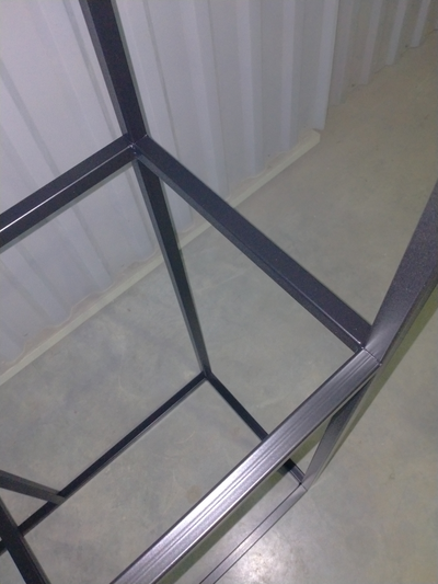 Стеллаж 1100х2350х350 профильная труба 20х20