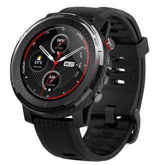 Умные часы Amazfit Stratos 3 Черные (Международная версия)
