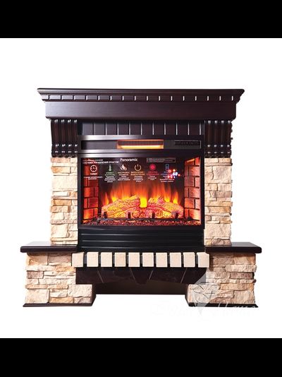 Каминокомплект ЭКСТЕР ПРОВАНС с очагом Panoramic 25