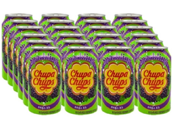 Chupa Chups Газированный Напиток Виноград 345мл (24)
