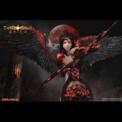 ПРЕДЗАКАЗ - Темная эльфийка-ангел - Коллекционная фигурка 1/6 Twilight Angel (Black) (PL2025-233B) - TBLeague ?ЦЕНА: 25700 РУБ.?