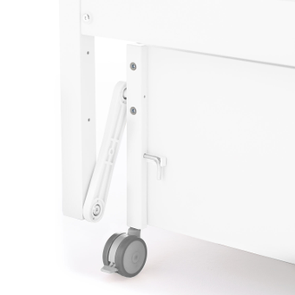Детская кровать Nuovita Lusso Swing продольный Bianco/Белый