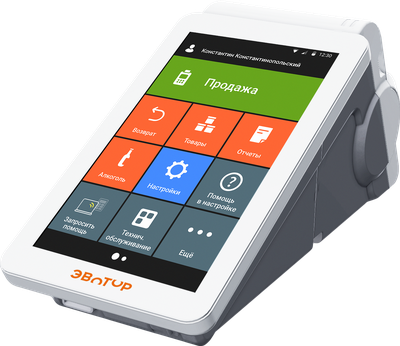 Эвотор  7.2  (касса для малого бизнеса. Бесплатный товарный учёт и онлайн касса).   В НАЛИЧИИ!