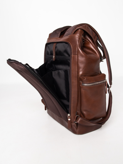 Кожаный рюкзак Voltaggio Premium brown (арт. 3091-53)