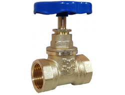 Вентиль запорный латунь 15б3р Ду 15 Ру16 ВР прямой SantechSystems