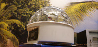 Светодиодный строб с гобо HOTU Magic Ball New