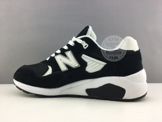 New Balance 580 Черные с белым (42,44) Арт. 021М