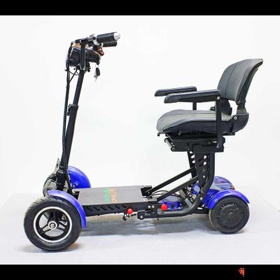 Трицикл GreenCamel Кольт 501 (36V 10Ah 2x250W) кресло синий