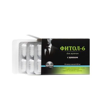 Фитол 6 Фитосбор для мужчин, 30 капс
