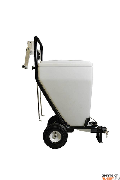 Бункер шпаклевочный ASPRO (100 литров в комплекте с роликом)