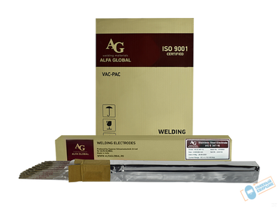 Электроды AG Е 347-16 (AC, DC+) (упак. 2кг) нерж. (аналог ОК 61.81)