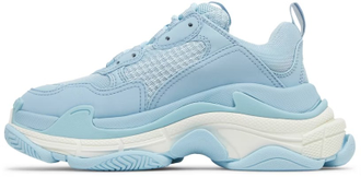 Balenciaga Triple S Sneaker Light Blue женские