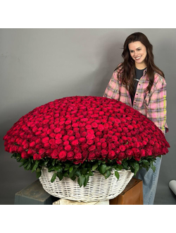 Композиция из 1001 розы