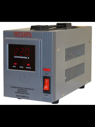 Стабилизатор напряжения РЕСАНТА АСН-1500/1-Ц