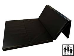 Мат гимнастический складной 4-х секционный