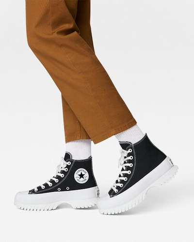 Кеды Converse Chuck Taylor All Star Lugged 2.0 Platform черные с чем носить фото A00870C