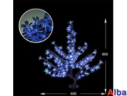 Куст вишневый h80см, 240led 220V