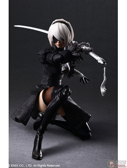 Фигурка Йорха-2B (YoRHa No. 2 Type B, Pod 042 DX Edition Play Arts Kai)