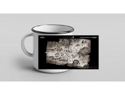 Кружка металлическая эмалированная The Long Dark, Лонг Дарк №6