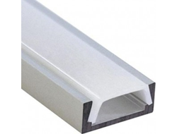Jazzway Рассеиватель защелкивающийся МАТОВЫЙ для профиля PAL (цена за 2м) .1023117