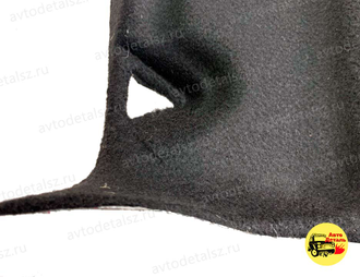 Обивка потолка на ниву усиленная "Люкс" черная (3х дверная) без плафона 4