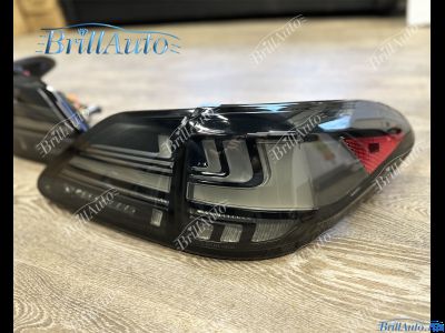 Стопы Lexus RX 2009-2015 черные с анимацией