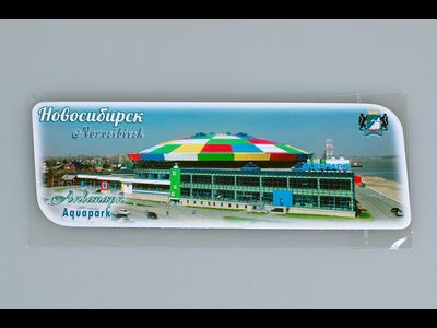 Гибкий магнит 14х5 см. - Новосибирский аквапарк | интернет-магазин 2fru.ru