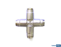 Фитинг Slip-Lock крестообразный Ø3/8" (9,52 мм)