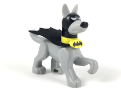 Dog, Ace the Bat-Hound, Light Bluish Gray (30533c02)