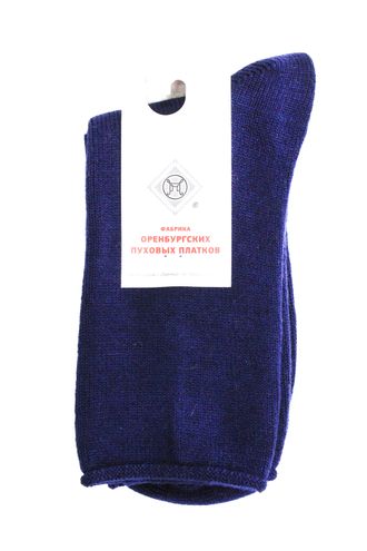 Носки шерстяные  мужские с мягкой резинкой Н011-11 синий