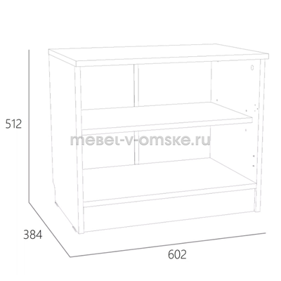 Тумба для обуви Оливия - 040.47