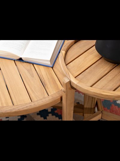 Кофейный стол из тика Aspen