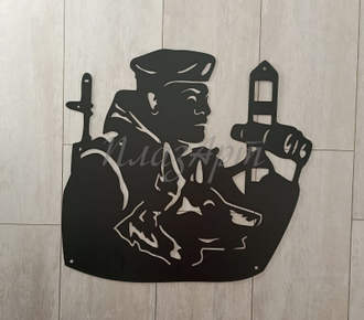 Узор на ворота пограничник