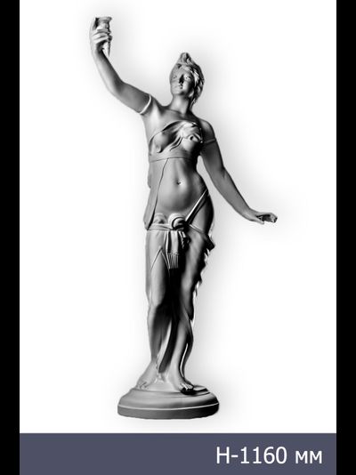 Девушка с факелом ST-001 для декора дома