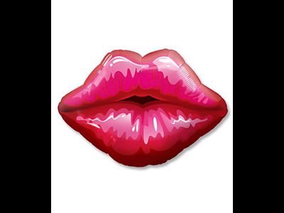 Шарик Губы 76 см*73 см