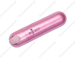 Вибропуля Indeep Clio перезаряжаемая (7,6x2см) розовый