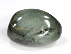Кошачий глаз (кварцевый), галтовка, ЮАР (31*21*17 мм, 17 г) №28481