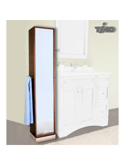 ПЕНАЛ ДЛЯ ВАННОЙ TIMO VZ-850 цвета  Walnut wood