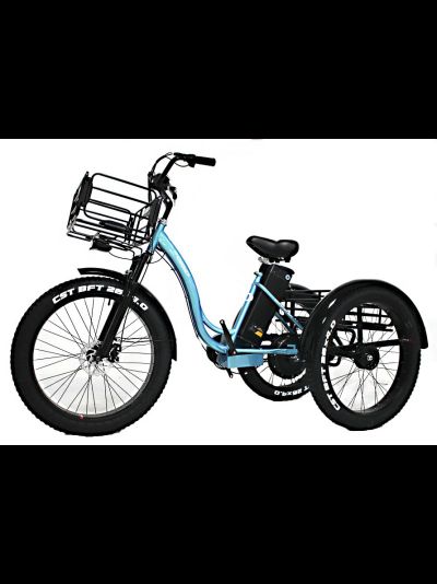 Электровелосипед трехколесный Fat Trike F