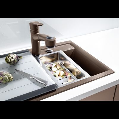 Смеситель BLANCO Merkur-s Silgranit кофе