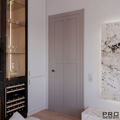 Межкомнатная дверь Eternity Classic Элеганс, высота 2400 мм, ширина 600-800 мм, каркас 42 мм, наружного открывания