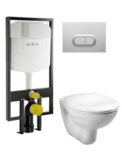 Комплект VitrA Normus 9773B003-7202 кнопка хром