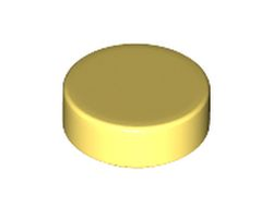 Tile, Round 1 x 1, Bright Light Yellow (98138 / 6343806)