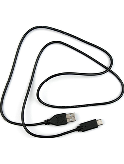 Кабель для зарядки и передачи данных, USB - Type-C, 1м, Dialog HC-A6810 (черный)