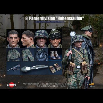 ПРЕДЗАКАЗ - Немецкий танкист - Коллекционная фигурка 1/6 Panzerdivision "Hohenstaufen" Arnhem 1944 (UD9060) - UJINDOU ?ЦЕНА: 23900 РУБ.?