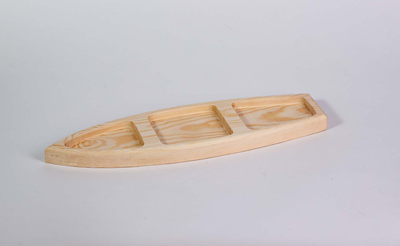 Менажница Лодка 350х120 мм, сосна