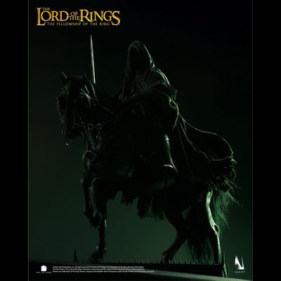 Назгул на коне (Властелин Колец, Lord of the Rings)  - Коллекционная фигурка 1/6 THE LORD OF THE RINGS: THE FELLOWSHIP OF THE RING - Ringwraith Premium Edition (Ag-A013D1) - INART