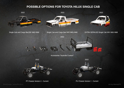 TH12 TOYOTA Hilux Single cab БЕЛАЯ КАБИНА+КУЗОВ - Инструкция по сборке PDF, n/a (TH12)
